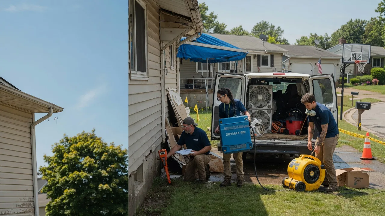 Ceiling Leak Cleanup in Saint Clair Shores, MI near me