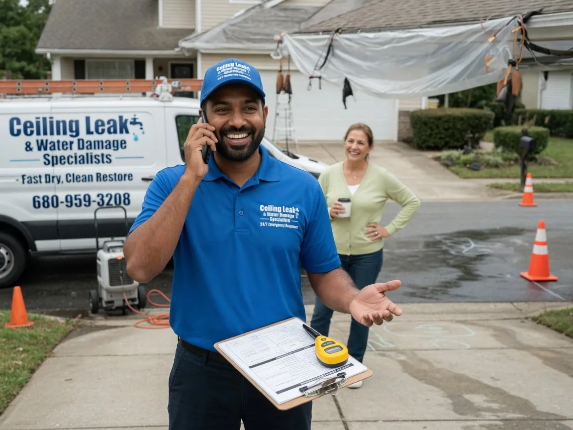 Ceiling Leak Cleanup Saint Clair Shores, MI FAQs